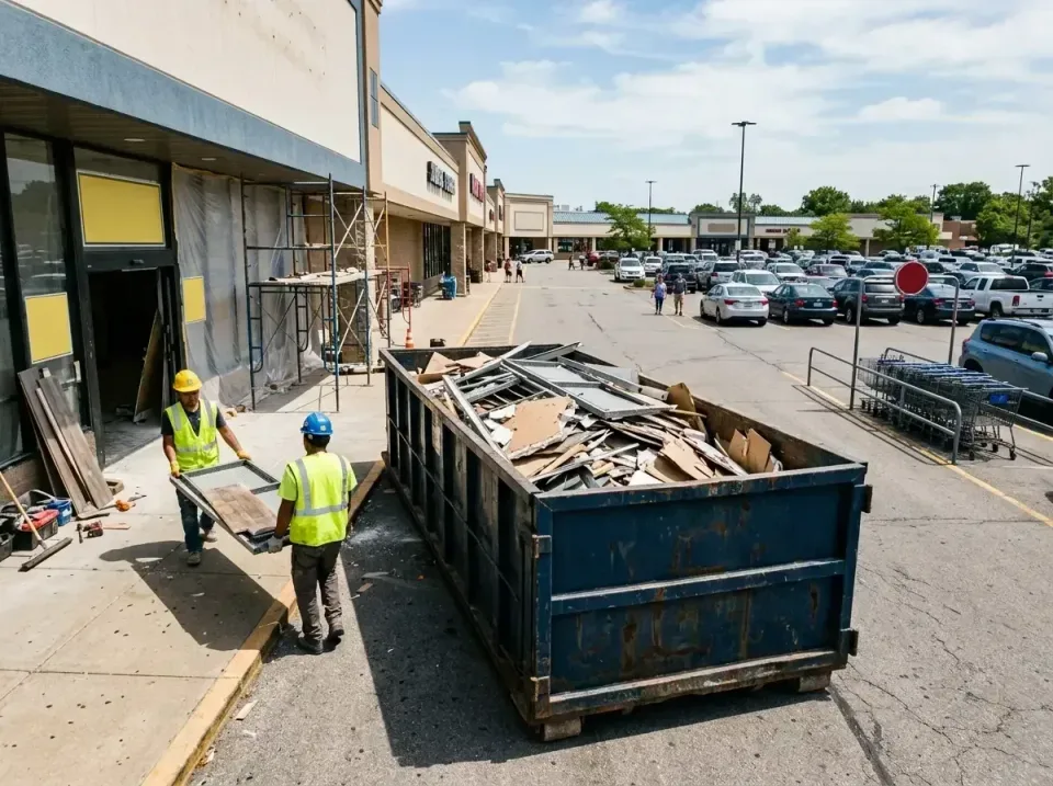 retail-store-renovation-debris-003 — frequently asked questions, Roll-off Dumpster Rentals in Lakeview, GA